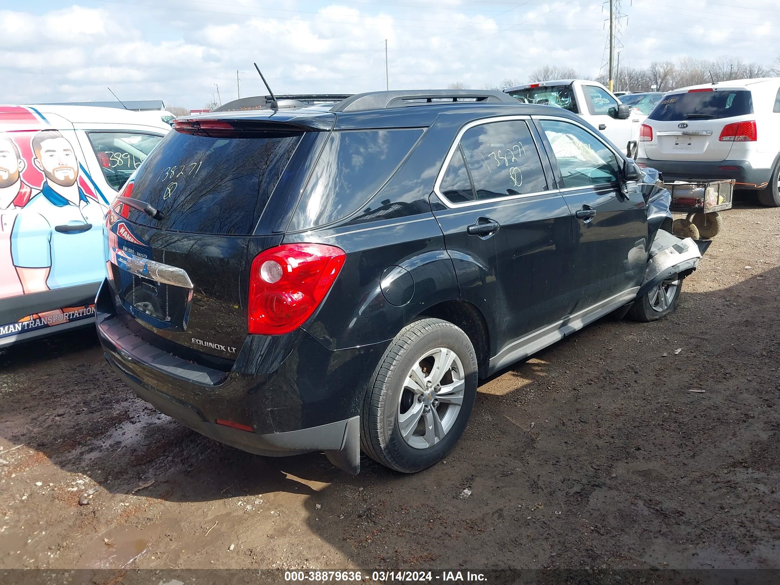 Photo 3 VIN: 2GNALBEK9F1138271 - CHEVROLET EQUINOX 