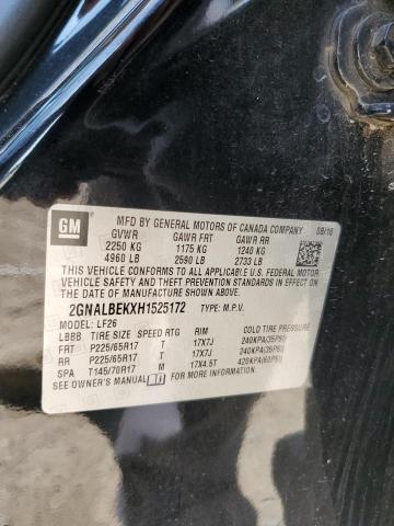 Photo 12 VIN: 2GNALBEKXH1525172 - CHEVROLET EQUINOX LS 