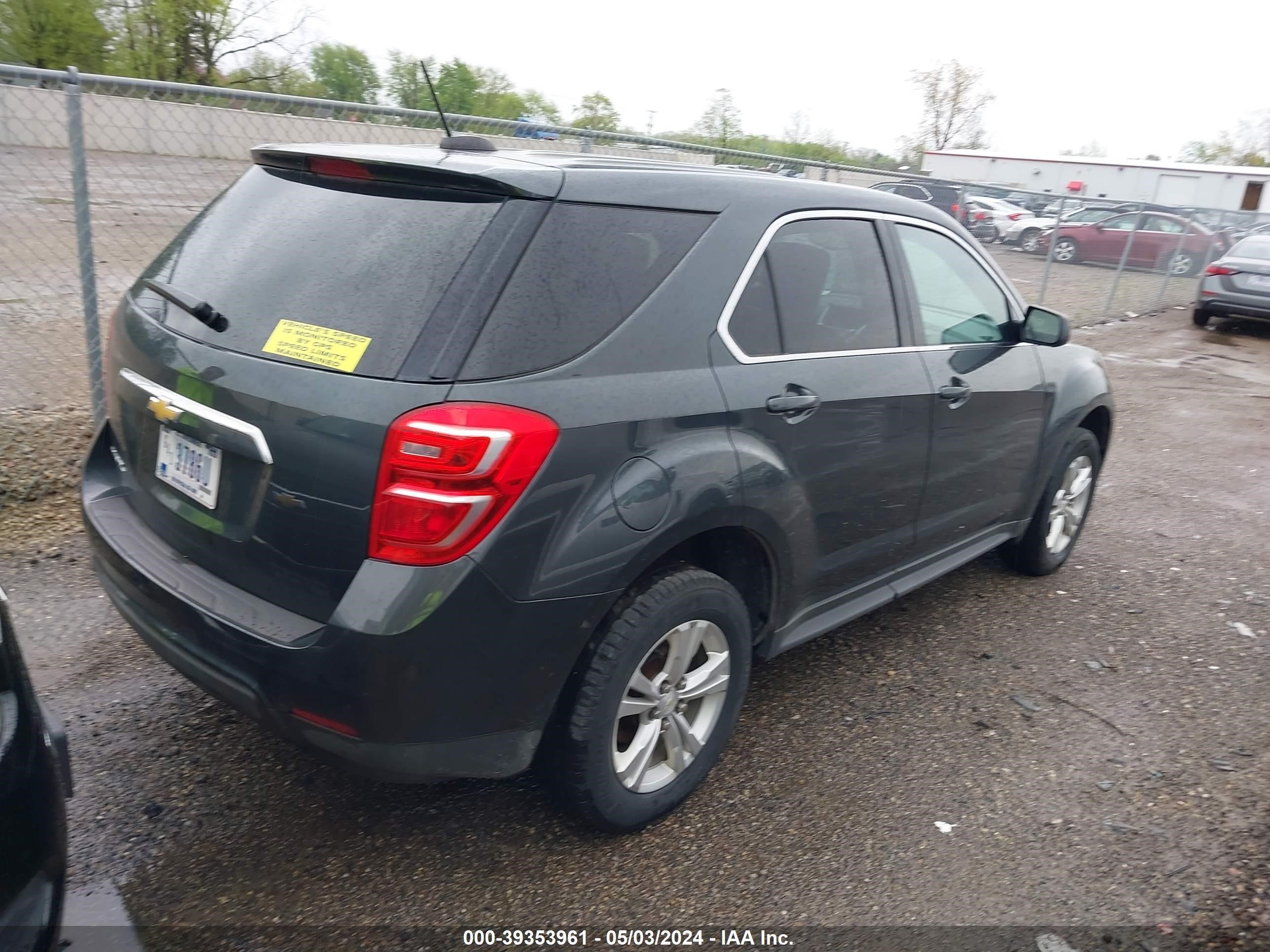 Photo 3 VIN: 2GNALBEKXH1606530 - CHEVROLET EQUINOX 