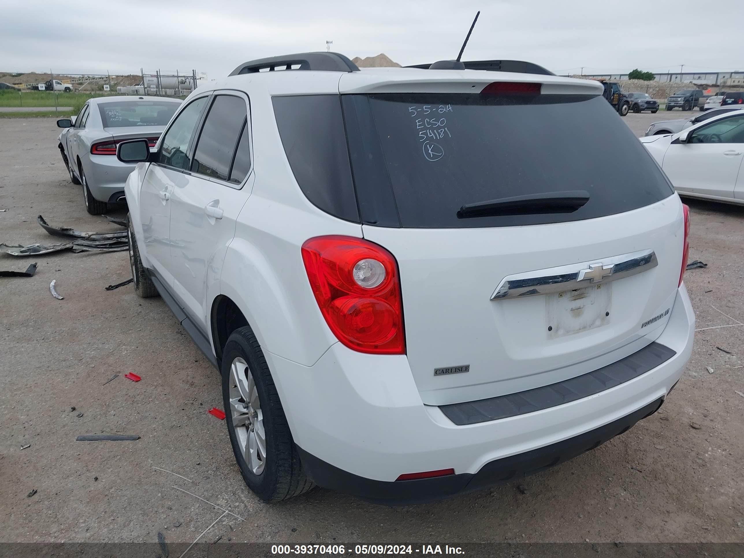 Photo 2 VIN: 2GNALCEK0F6365096 - CHEVROLET EQUINOX 