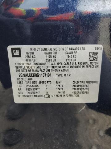 Photo 11 VIN: 2GNALCEK0G1107191 - CHEVROLET EQUINOX 