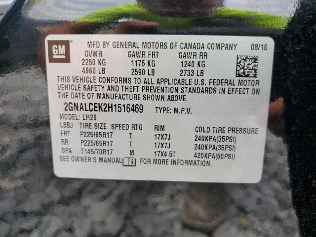 Photo 13 VIN: 2GNALCEK2H1516469 - CHEVROLET EQUINOX 