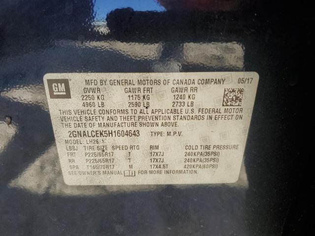 Photo 12 VIN: 2GNALCEK5H1604643 - CHEVROLET EQUINOX 