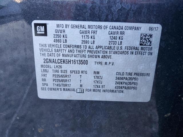 Photo 11 VIN: 2GNALCEK6H1613500 - CHEVROLET EQUINOX 