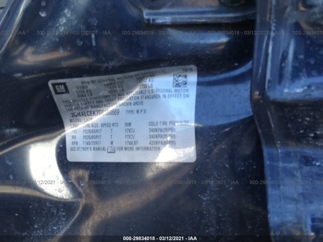 Photo 8 VIN: 2GNALCEK7G6150669 - CHEVROLET EQUINOX 