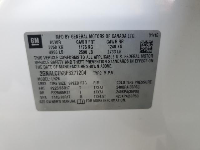 Photo 13 VIN: 2GNALCEK8F6277204 - CHEVROLET EQUINOX 