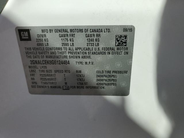 Photo 9 VIN: 2GNALCEK8G6124484 - CHEVROLET EQUINOX L 