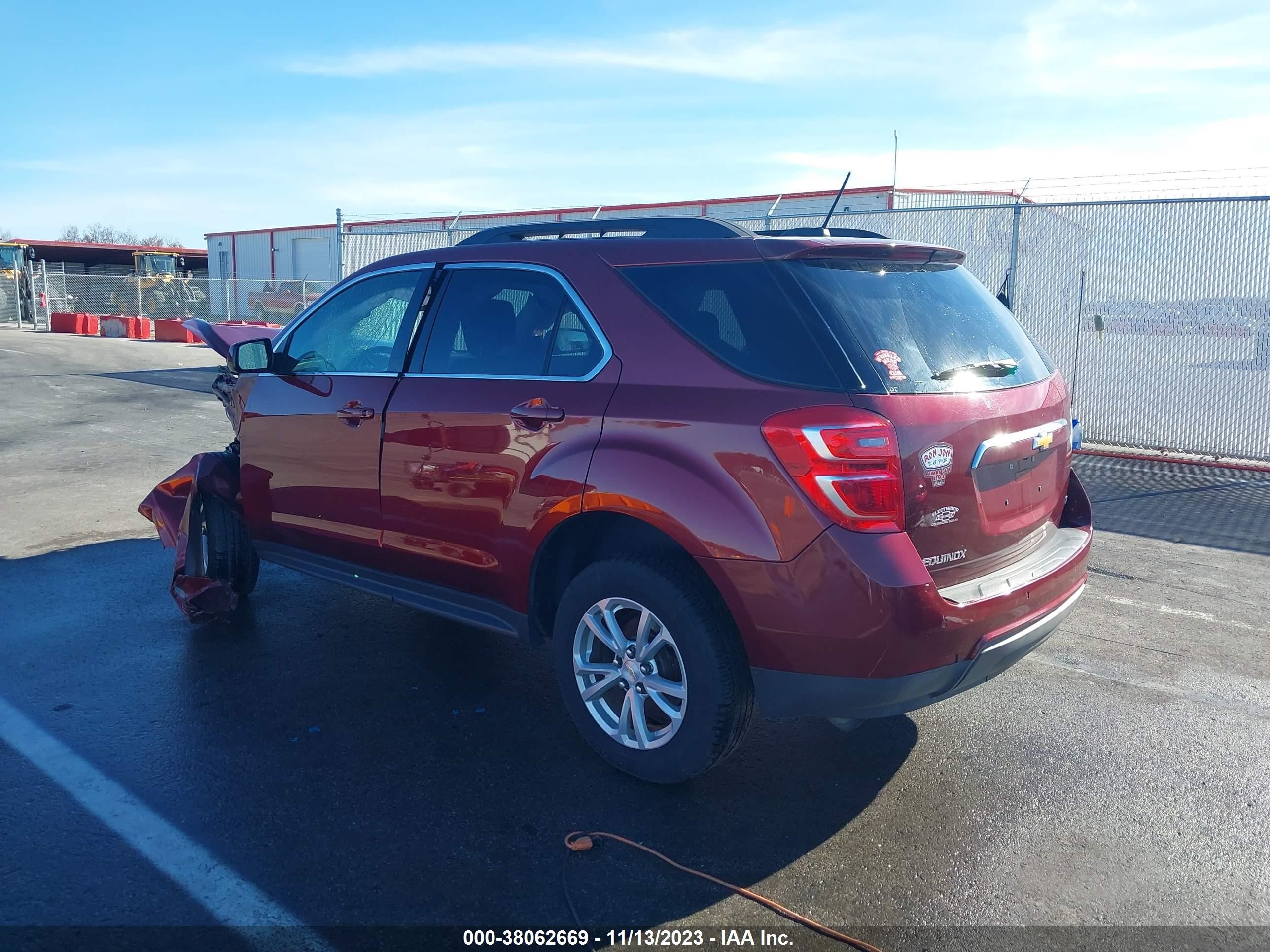 Photo 2 VIN: 2GNALCEK8H6206958 - CHEVROLET EQUINOX 