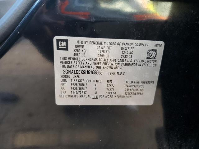 Photo 12 VIN: 2GNALCEK9H6168656 - CHEVROLET EQUINOX 