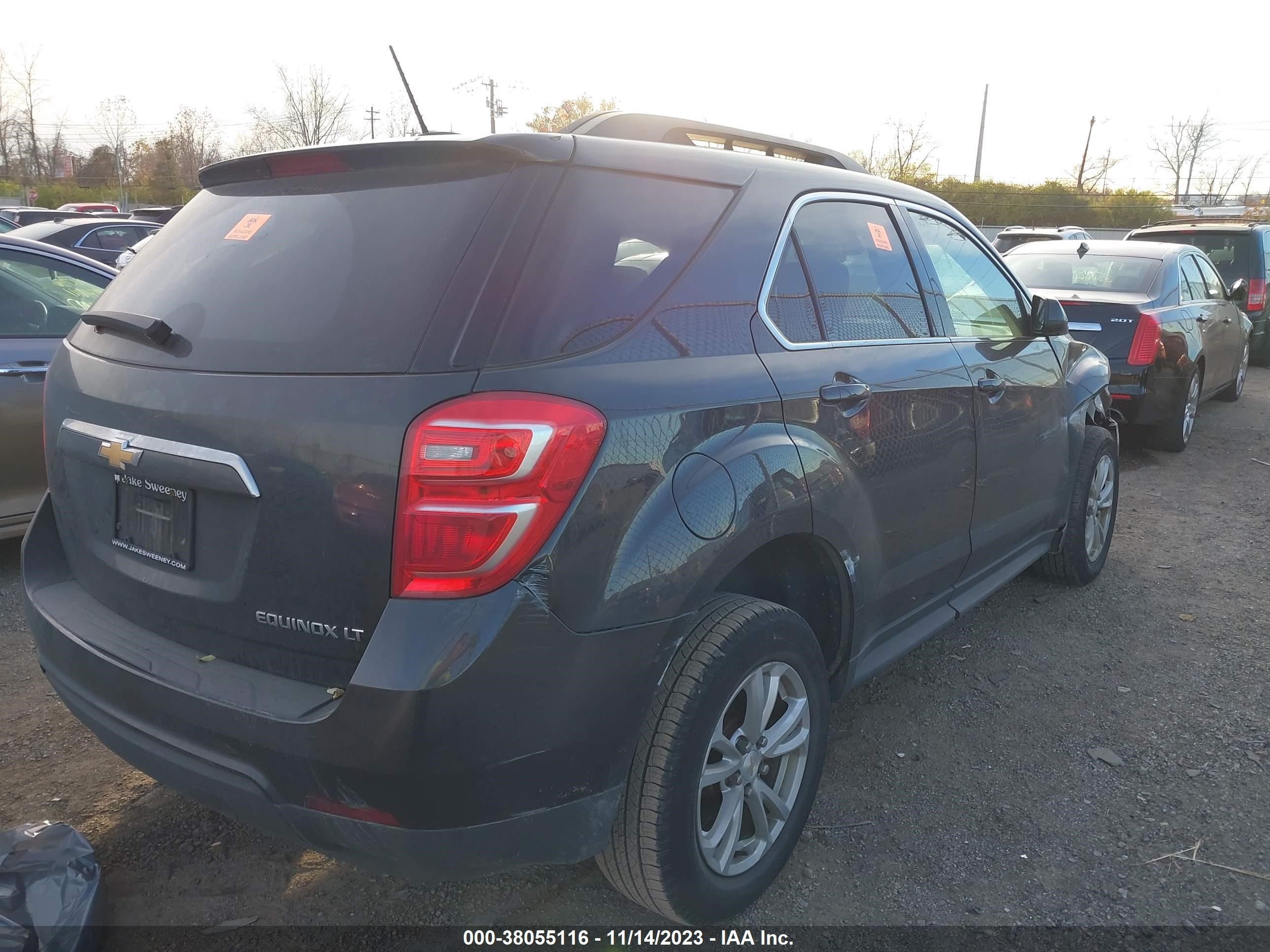 Photo 3 VIN: 2GNALCEKXG6241824 - CHEVROLET EQUINOX 