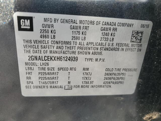 Photo 12 VIN: 2GNALCEKXH6124939 - CHEVROLET EQUINOX LT 