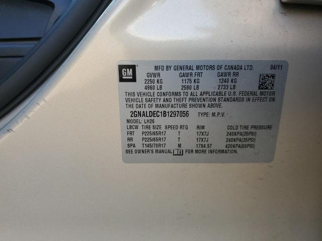 Photo 13 VIN: 2GNALDEC1B1297056 - CHEVROLET EQUINOX LT 