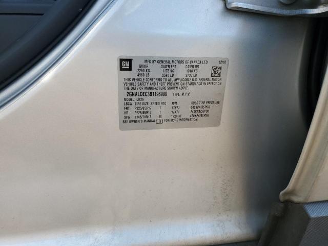 Photo 12 VIN: 2GNALDEC3B1196990 - CHEVROLET EQUINOX 