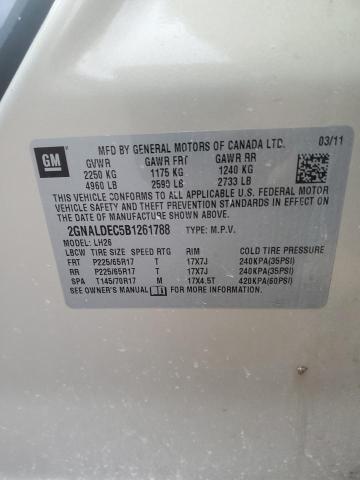 Photo 12 VIN: 2GNALDEC5B1261788 - CHEVROLET EQUINOX 