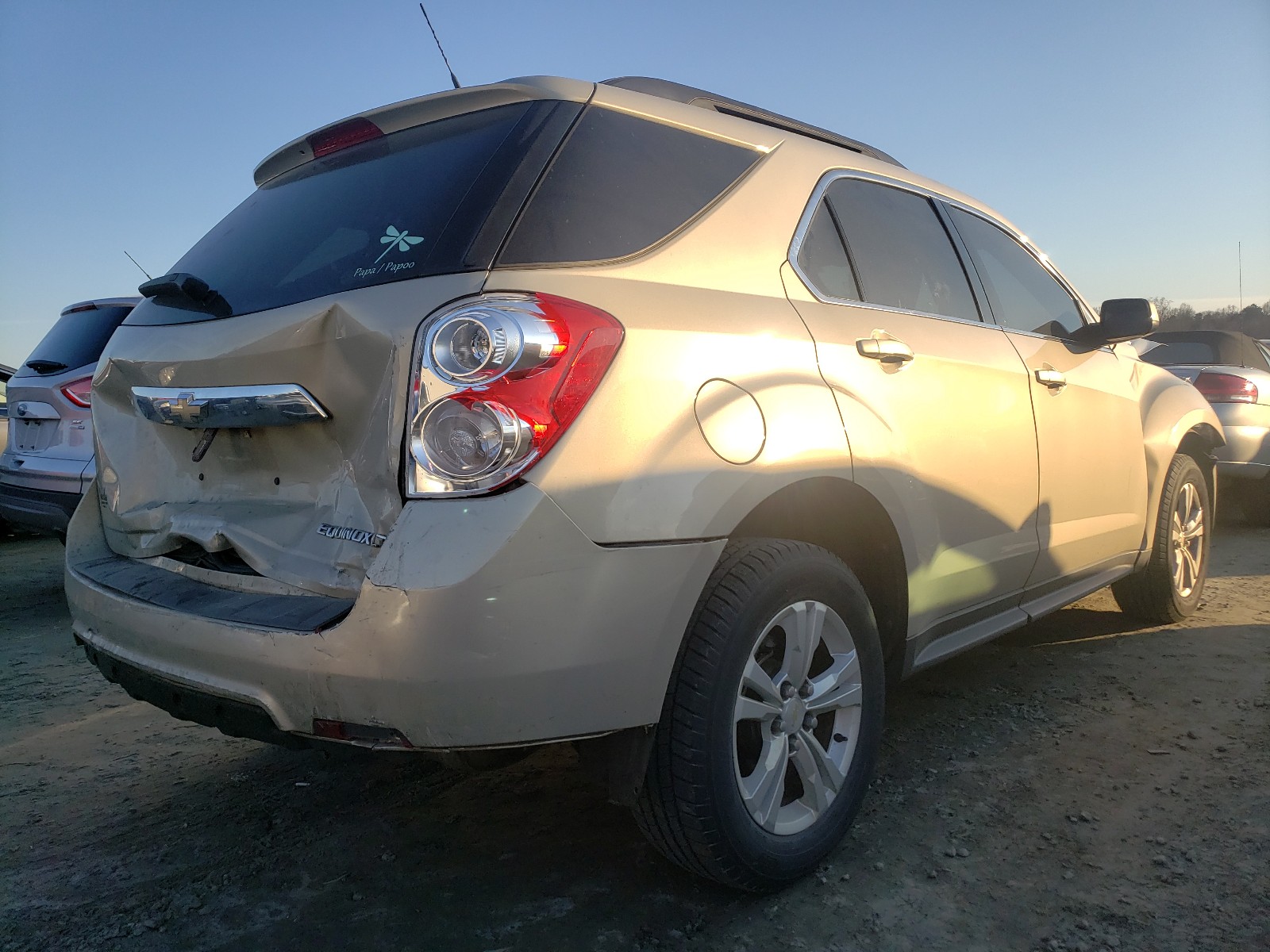 Photo 3 VIN: 2GNALDEC7B1210809 - CHEVROLET EQUINOX LT 