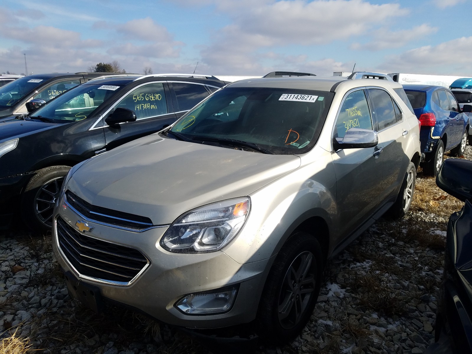 Photo 1 VIN: 2GNALDEK2G1157175 - CHEVROLET EQUINOX LT 