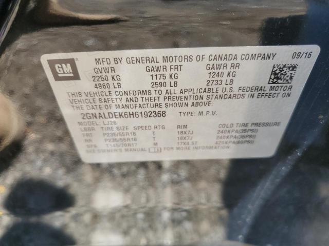 Photo 12 VIN: 2GNALDEK6H6192368 - CHEVROLET EQUINOX PR 