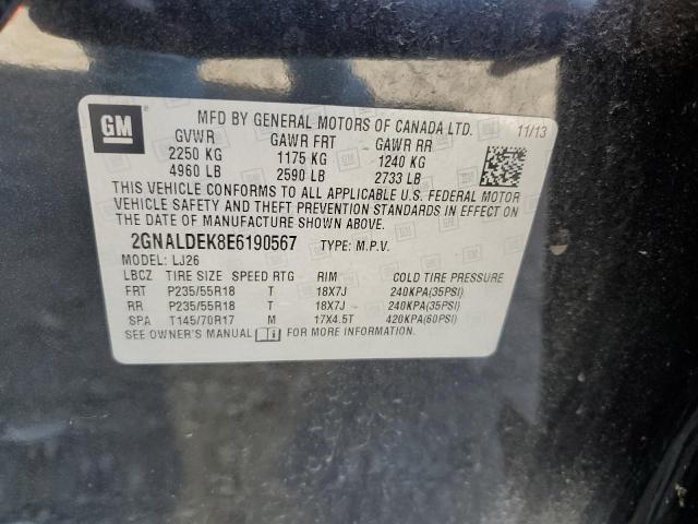 Photo 11 VIN: 2GNALDEK8E6190567 - CHEVROLET EQUINOX 