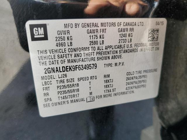 Photo 12 VIN: 2GNALDEK9F6349579 - CHEVROLET EQUINOX 