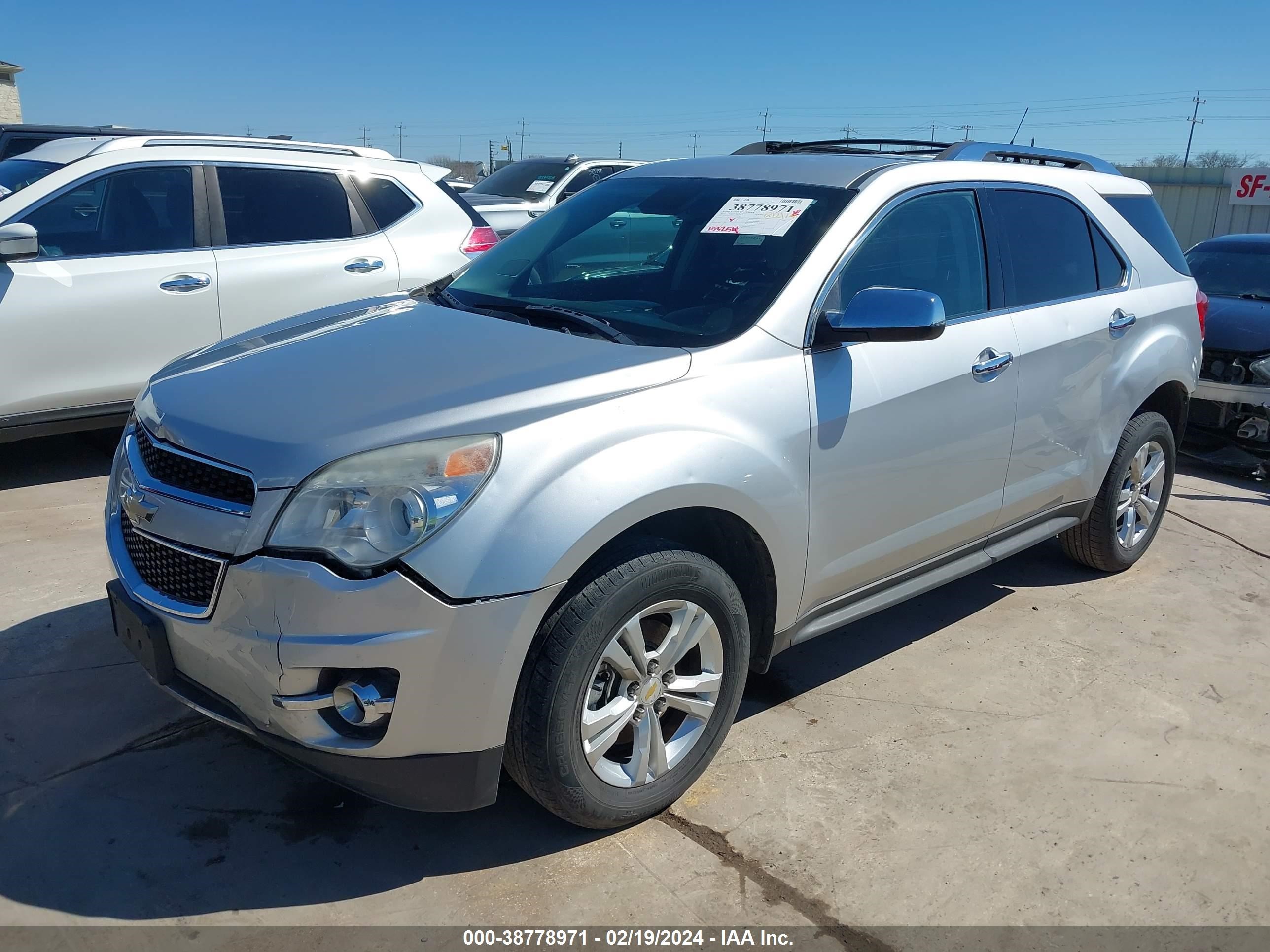 Photo 1 VIN: 2GNALFEK4C1197098 - CHEVROLET EQUINOX 