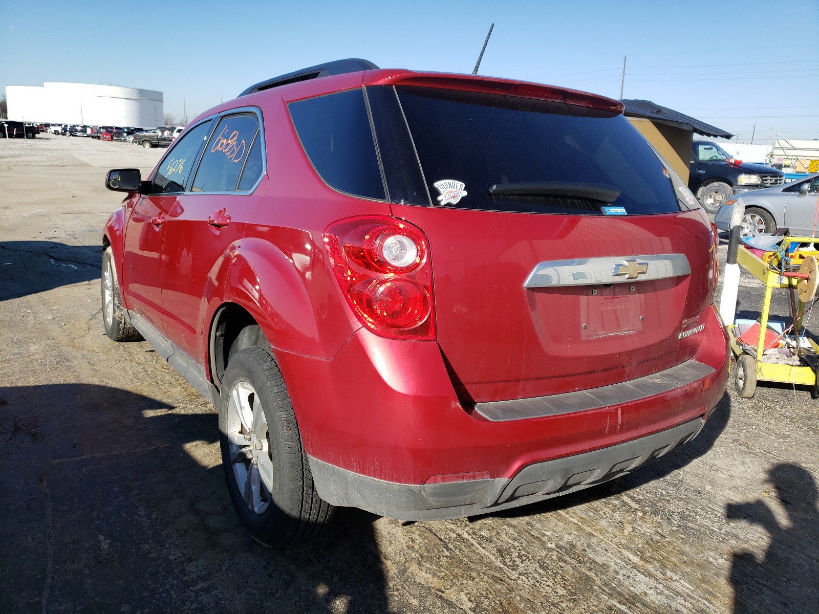 Photo 2 VIN: 2GNALPEK4D6403207 - CHEVROLET EQUINOX LT 