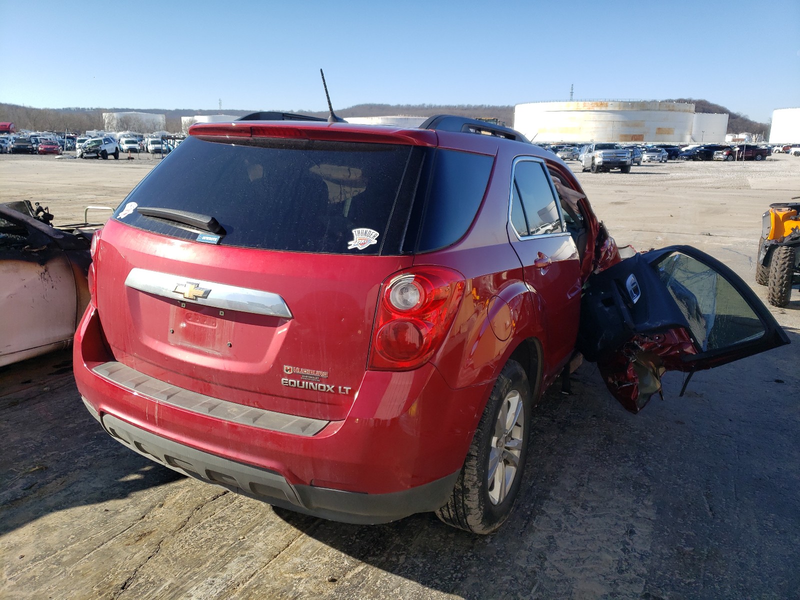 Photo 3 VIN: 2GNALPEK4D6403207 - CHEVROLET EQUINOX LT 