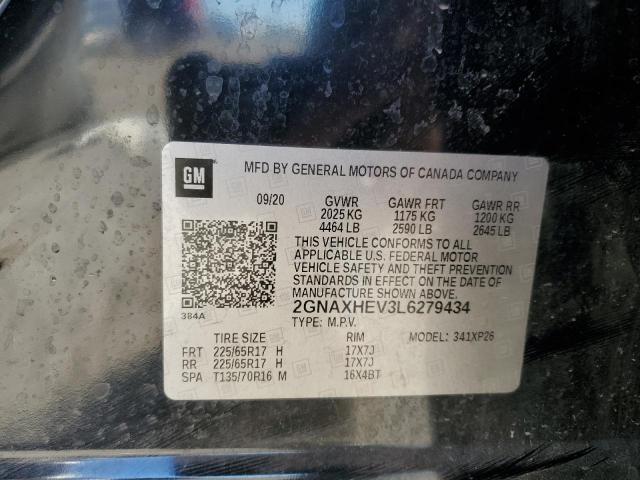 Photo 12 VIN: 2GNAXHEV3L6279434 - CHEVROLET EQUINOX LS 