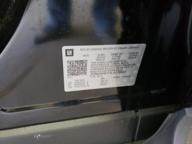 Photo 9 VIN: 2GNAXHEV5L6278947 - CHEVROLET EQUINOX LS 