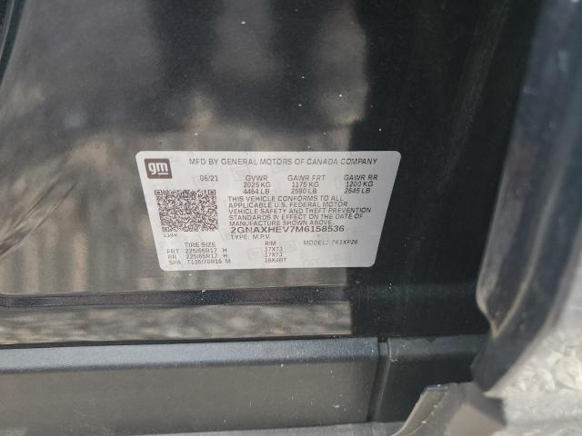 Photo 12 VIN: 2GNAXHEV7M6158536 - CHEVROLET EQUINOX LS 