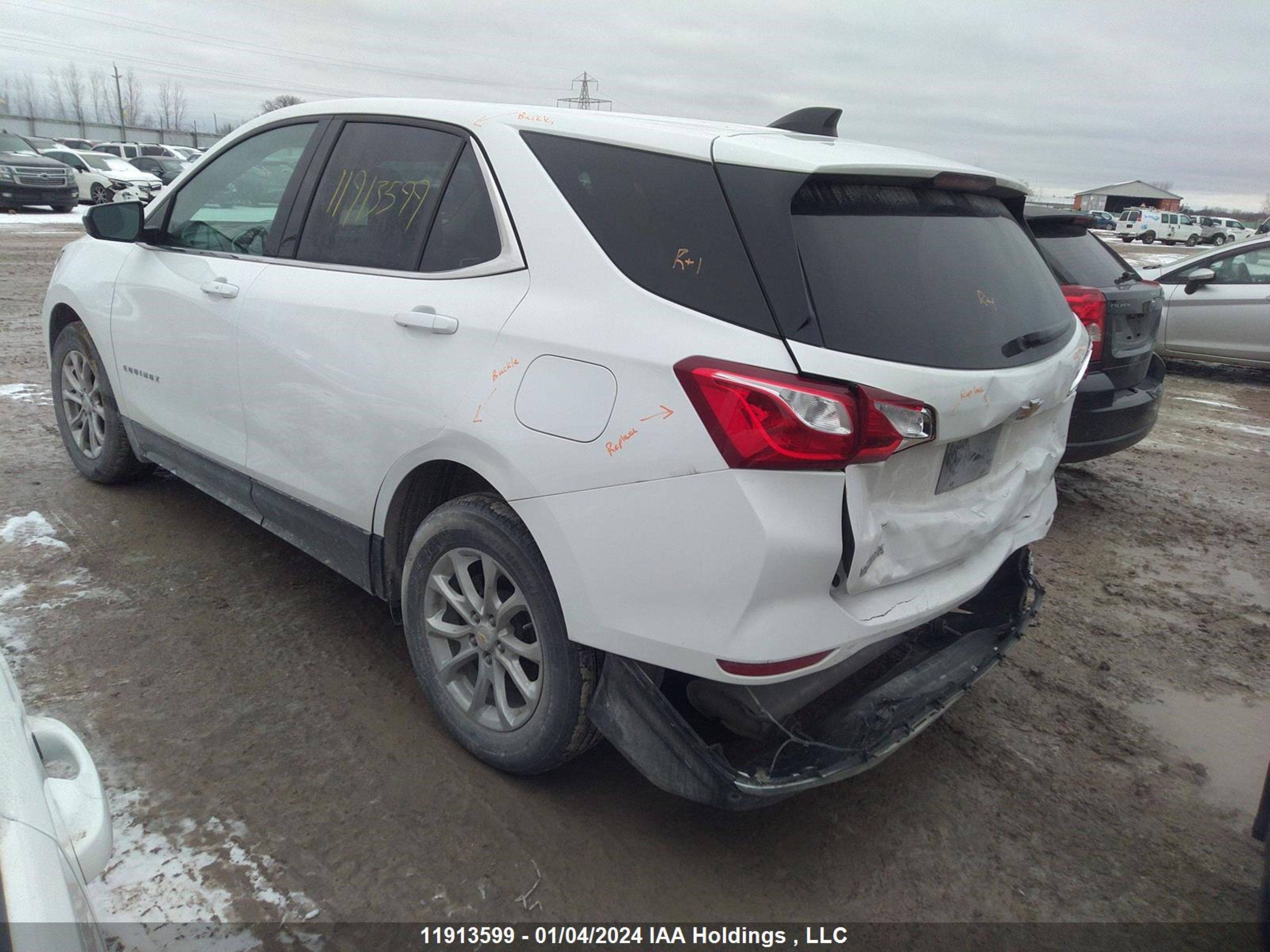 Photo 2 VIN: 2GNAXJEV2L6258727 - CHEVROLET EQUINOX 