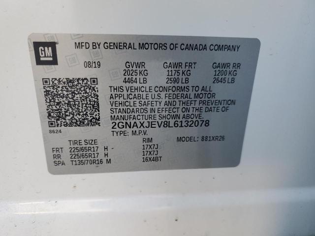 Photo 11 VIN: 2GNAXJEV8L6132078 - CHEVROLET EQUINOX 