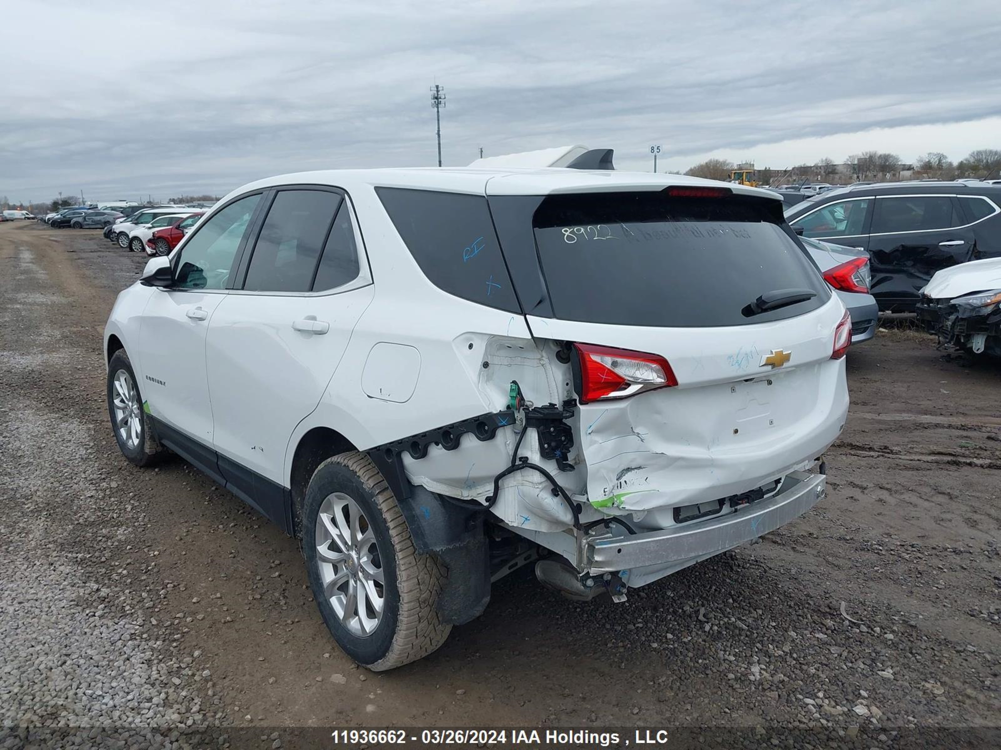 Photo 2 VIN: 2GNAXJEVXL6195747 - CHEVROLET EQUINOX 