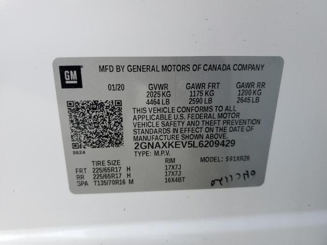 Photo 13 VIN: 2GNAXKEV5L6209429 - CHEVROLET EQUINOX 