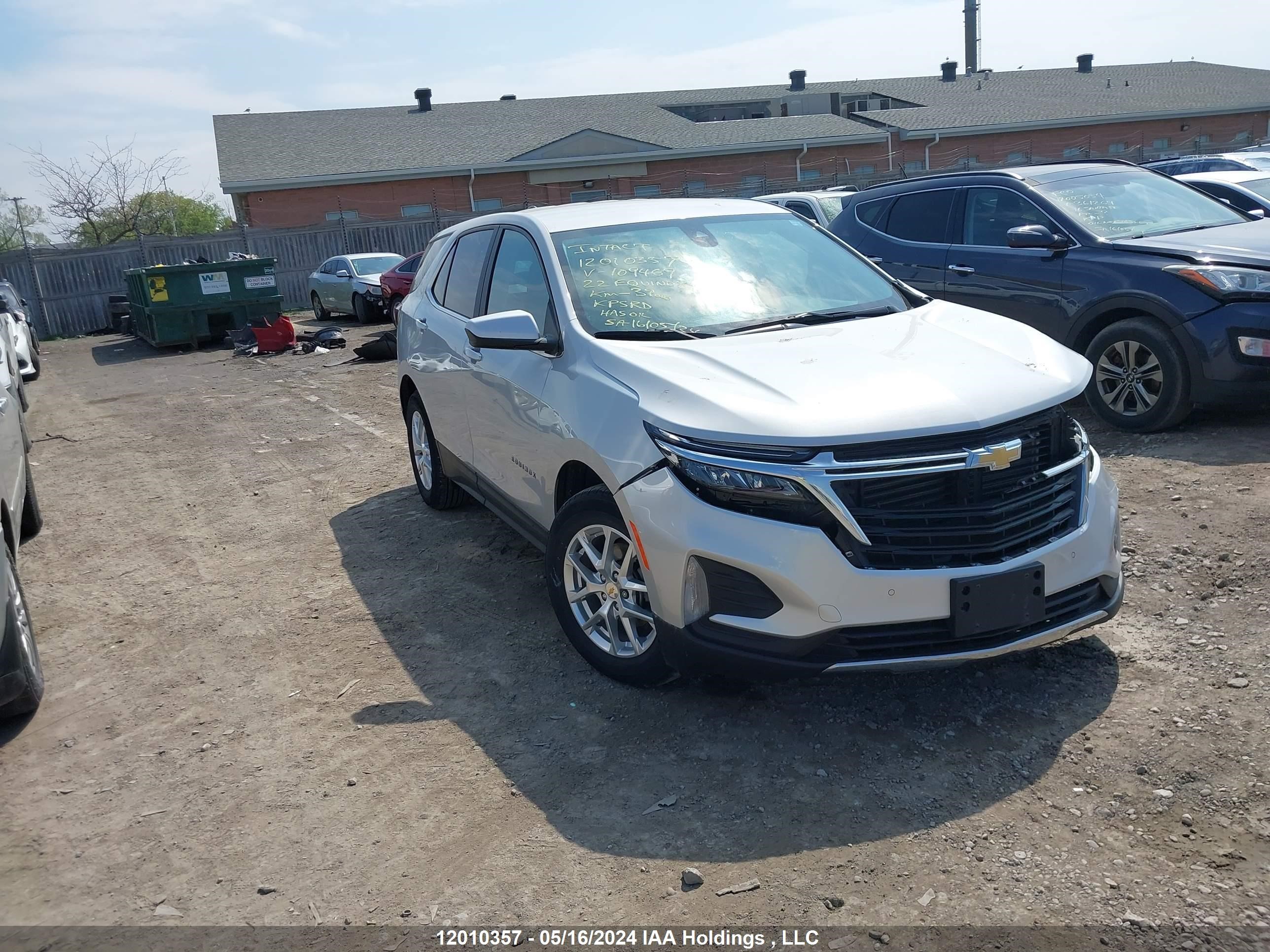 Photo 0 VIN: 2GNAXKEV6N6109469 - CHEVROLET EQUINOX 