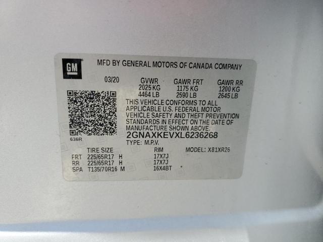 Photo 13 VIN: 2GNAXKEVXL6236268 - CHEVROLET EQUINOX 