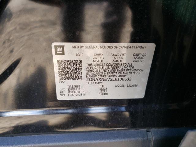 Photo 9 VIN: 2GNAXNEV2L6138532 - CHEVROLET EQUINOX PR 