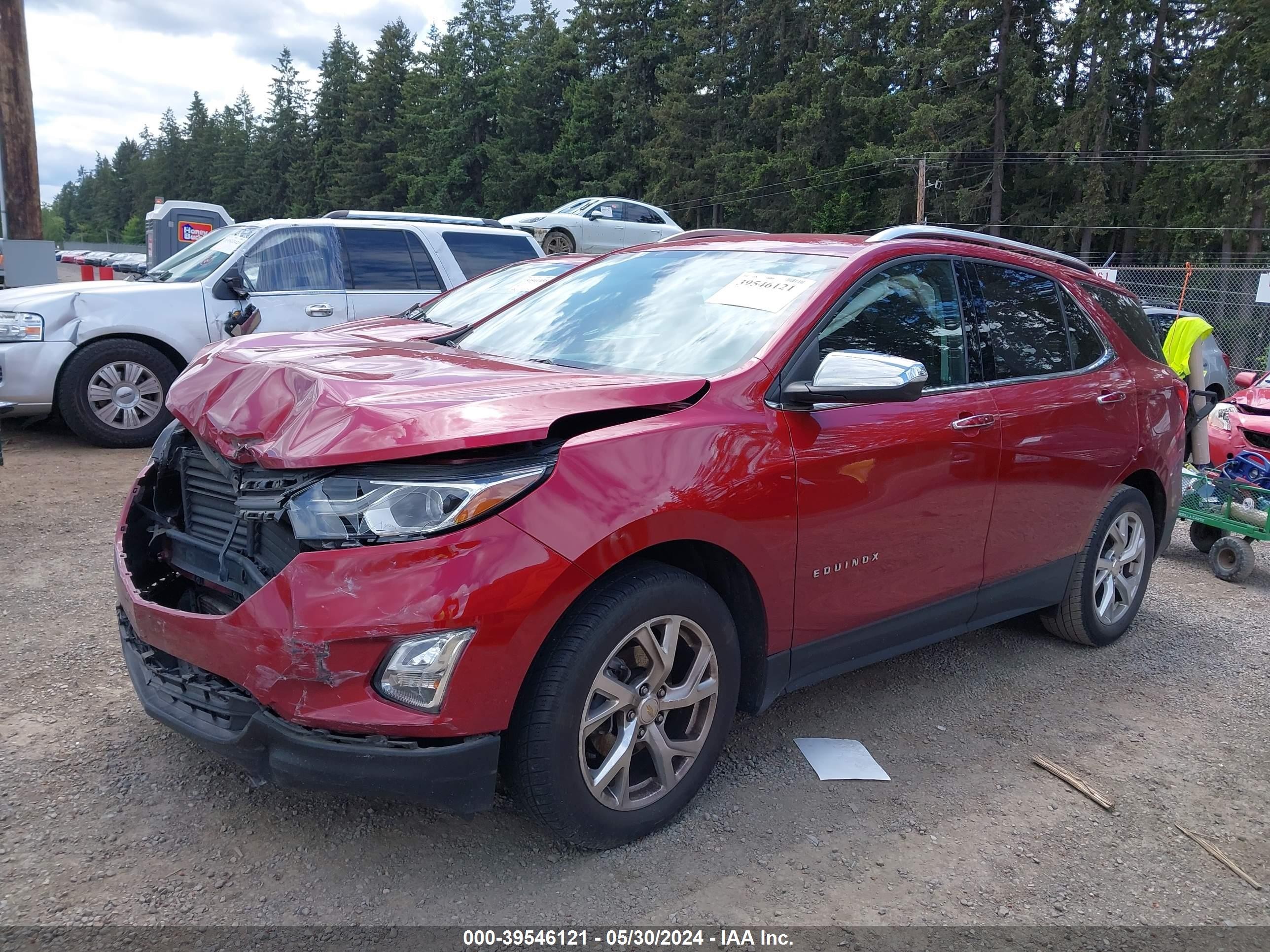 Photo 1 VIN: 2GNAXNEV8K6258608 - CHEVROLET EQUINOX 