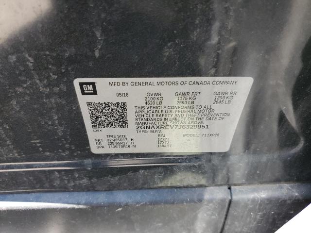 Photo 13 VIN: 2GNAXREV7J6329951 - CHEVROLET EQUINOX 