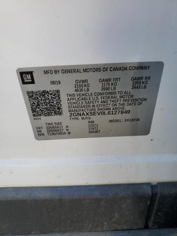 Photo 12 VIN: 2GNAXSEV0L6127849 - CHEVROLET EQUINOX LS 