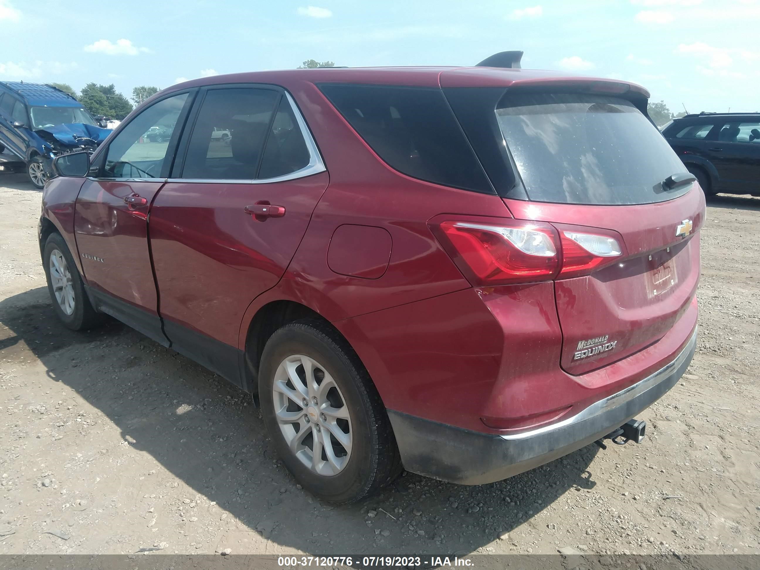 Photo 2 VIN: 2GNAXSEV1J6118462 - CHEVROLET EQUINOX 