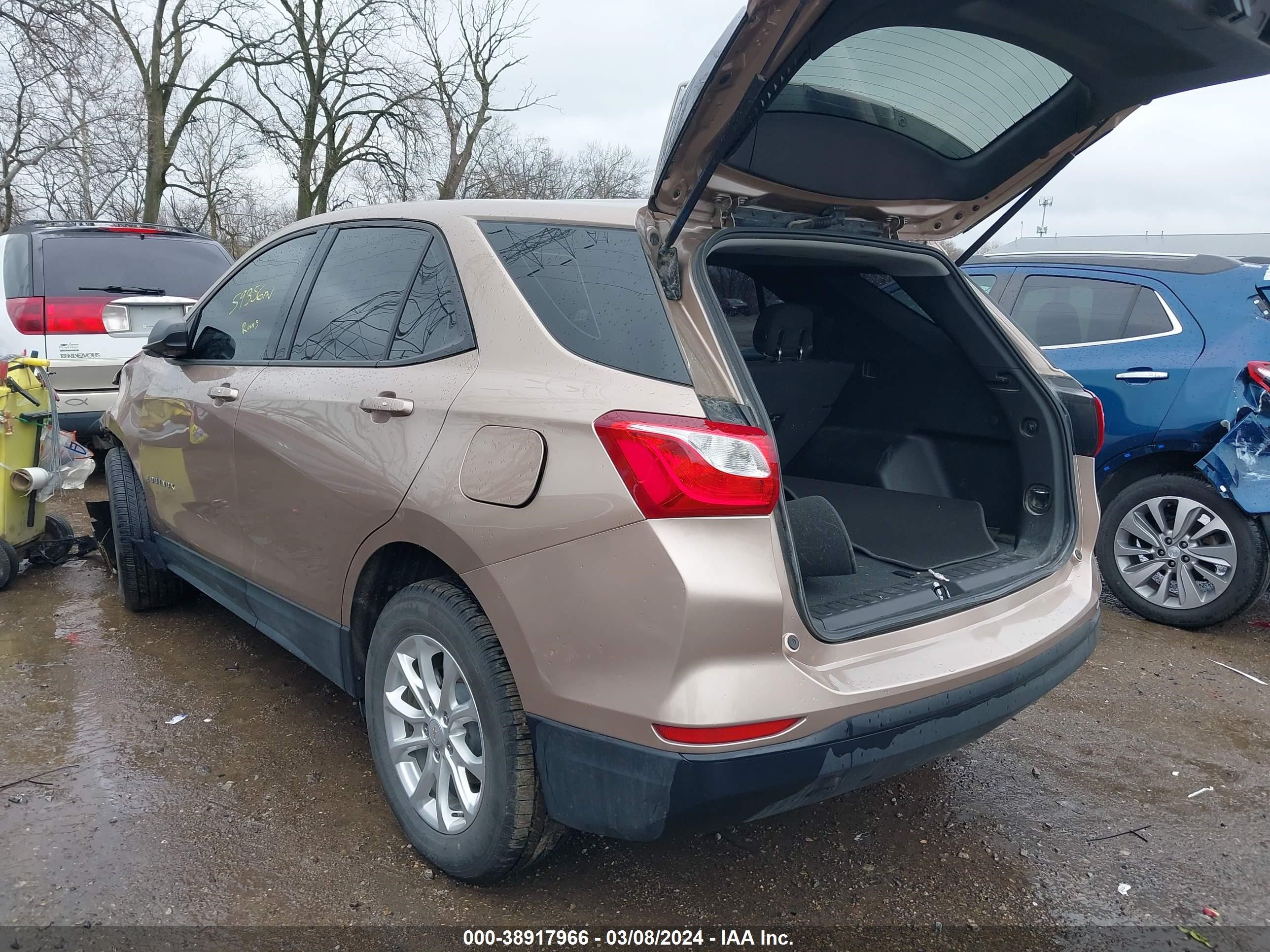 Photo 2 VIN: 2GNAXSEV3K6160360 - CHEVROLET EQUINOX 