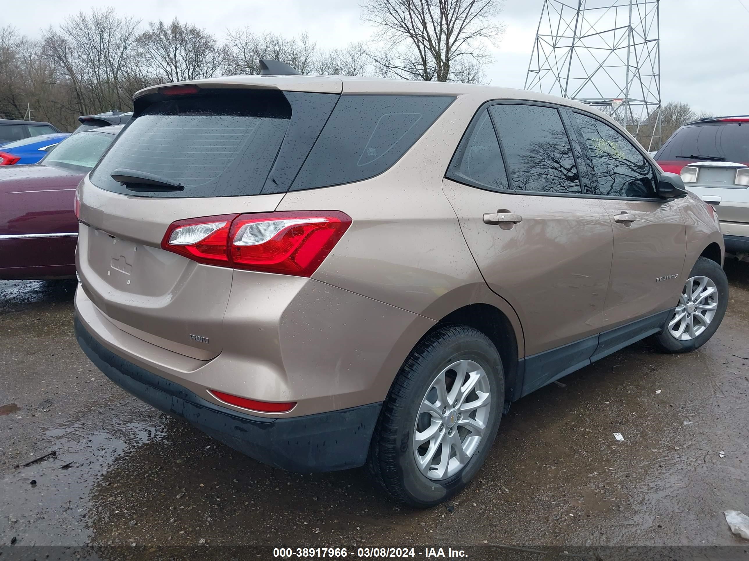 Photo 3 VIN: 2GNAXSEV3K6160360 - CHEVROLET EQUINOX 