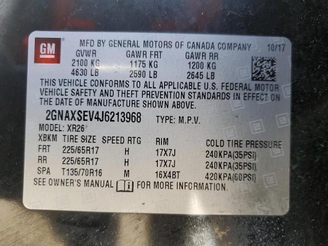 Photo 13 VIN: 2GNAXSEV4J6213968 - CHEVROLET EQUINOX 