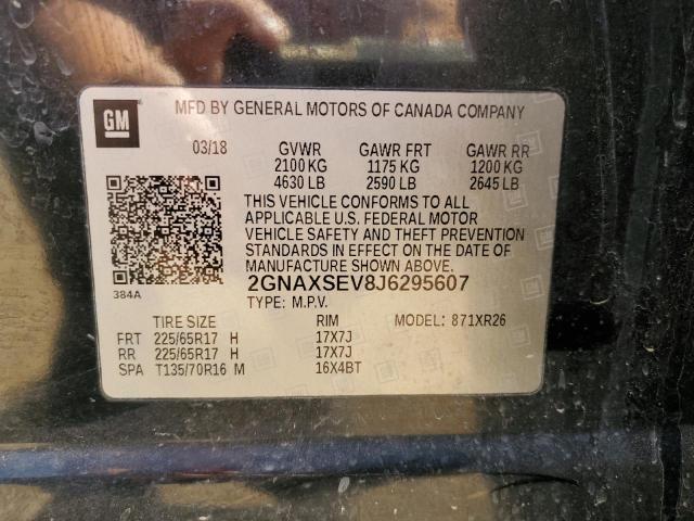 Photo 13 VIN: 2GNAXSEV8J6295607 - CHEVROLET EQUINOX 