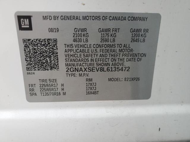 Photo 13 VIN: 2GNAXSEV8L6135472 - CHEVROLET EQUINOX LS 