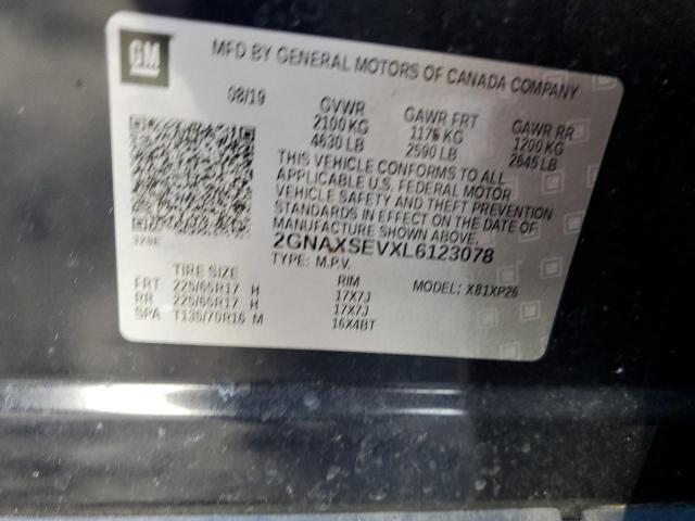 Photo 12 VIN: 2GNAXSEVXL6123078 - CHEVROLET EQUINOX 