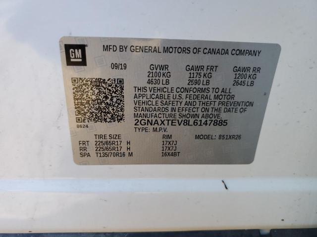 Photo 12 VIN: 2GNAXTEV8L6147885 - CHEVROLET EQUINOX 