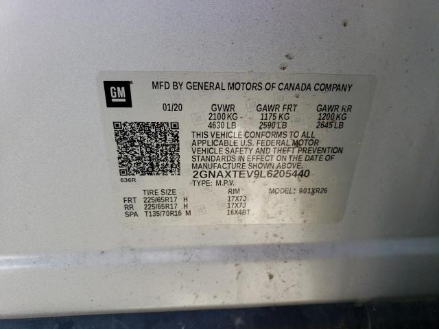 Photo 13 VIN: 2GNAXTEV9L6205440 - CHEVROLET EQUINOX 