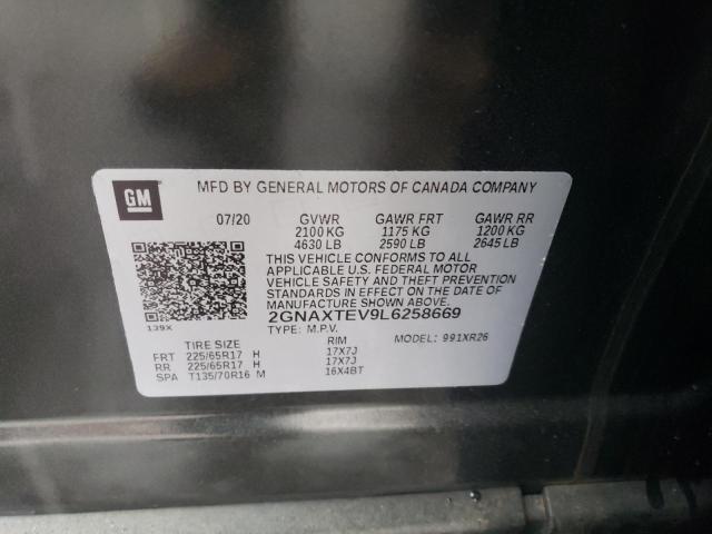 Photo 11 VIN: 2GNAXTEV9L6258669 - CHEVROLET EQUINOX 