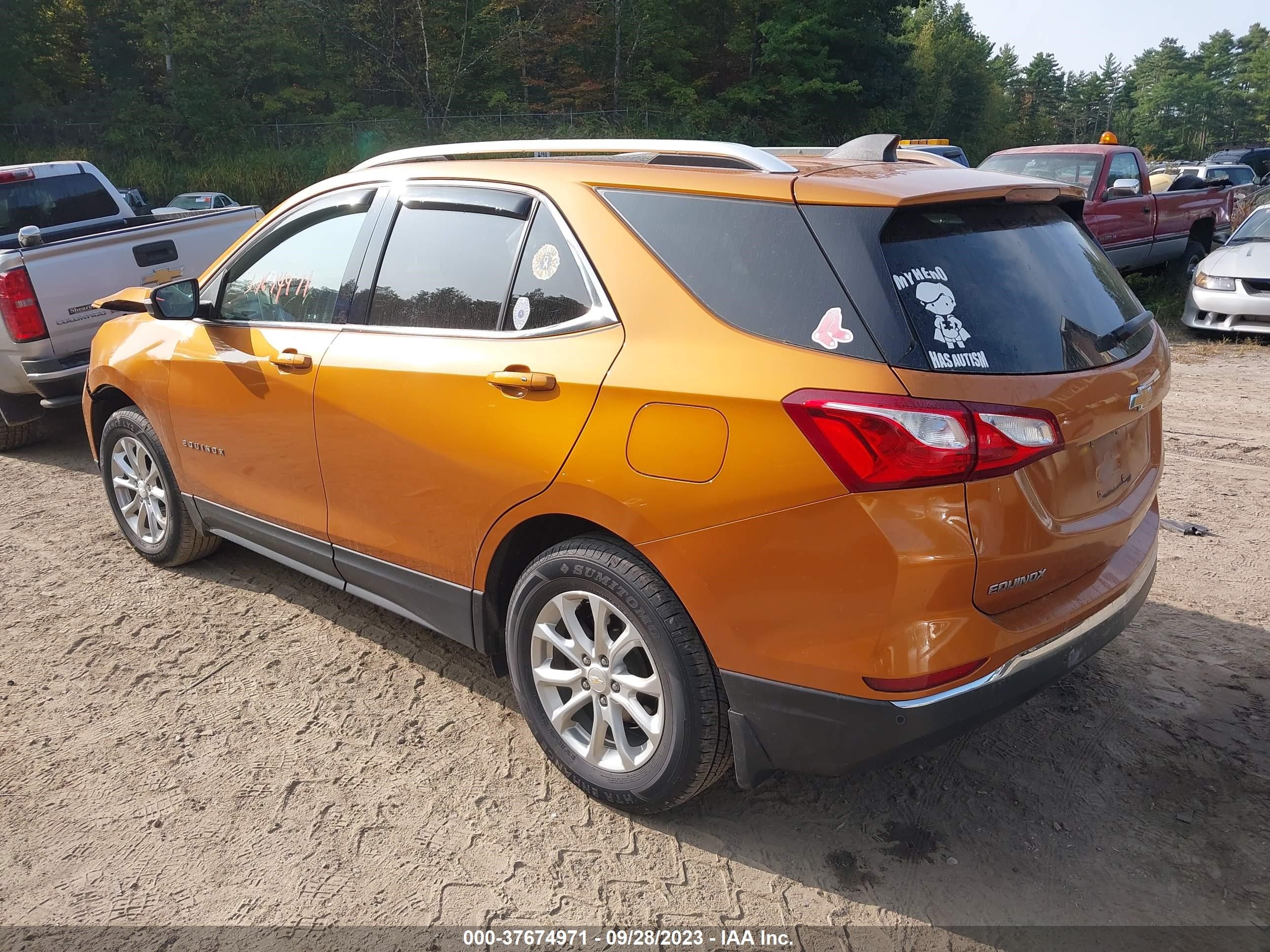 Photo 2 VIN: 2GNAXUEV1K6148526 - CHEVROLET EQUINOX 